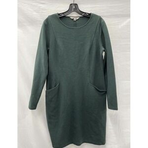 Boden Women's Ellen Ottoman Dress Sz 14  in Green